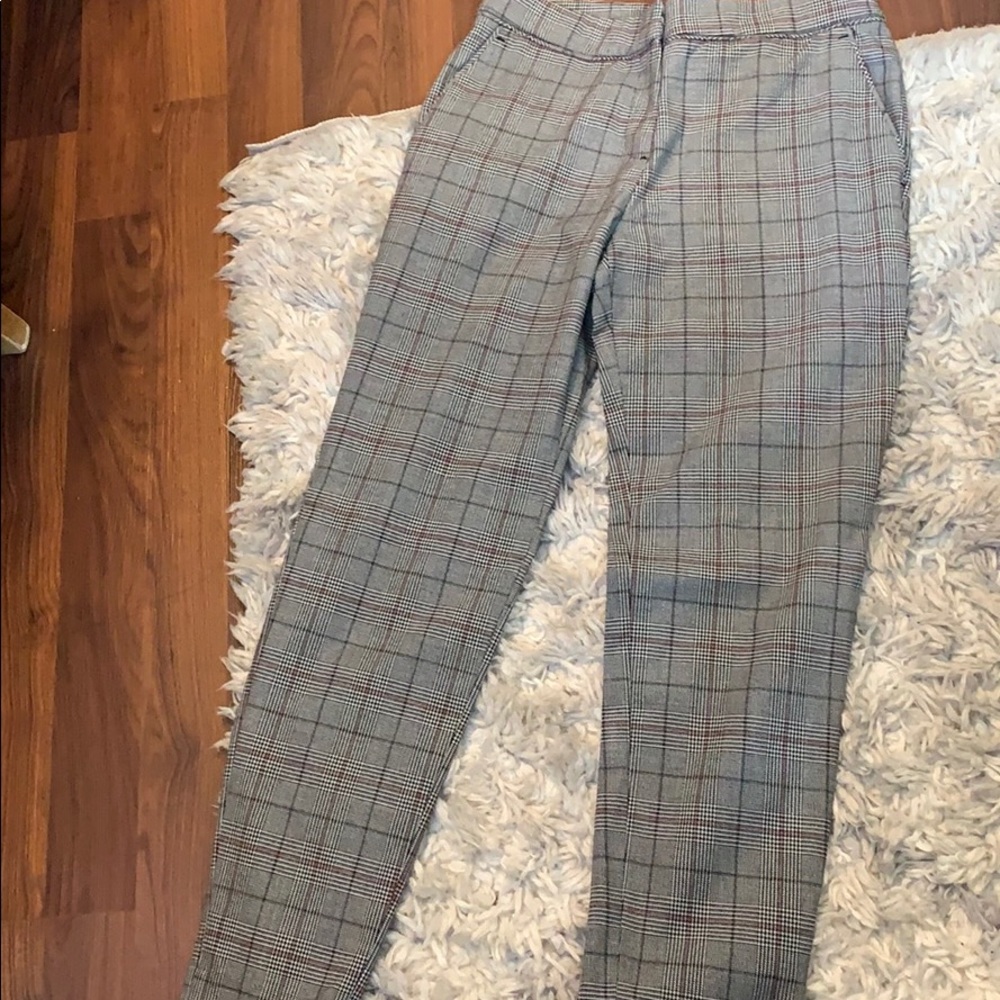 Dress plaid pants from H&M